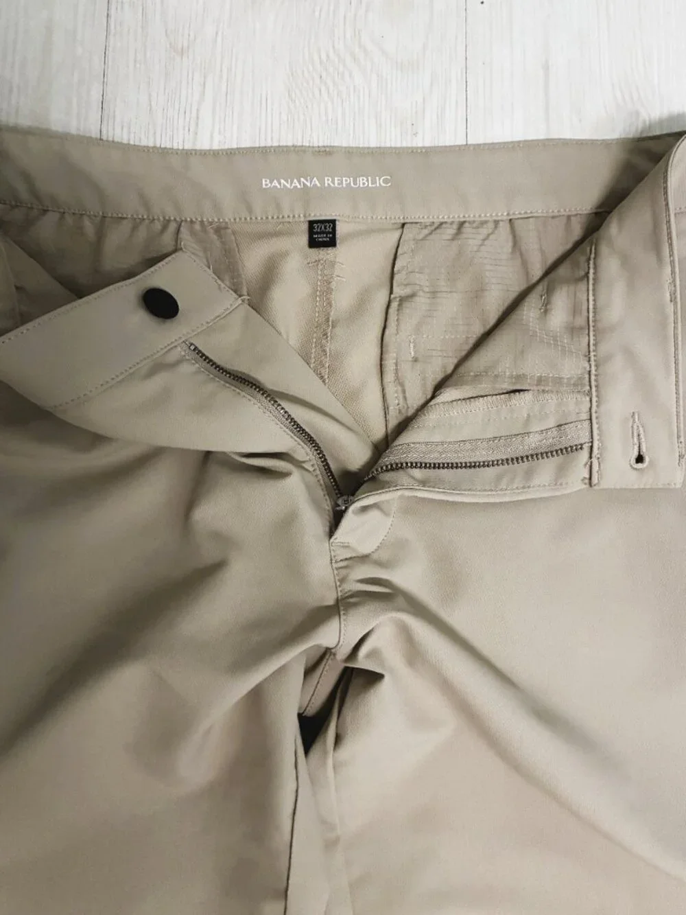 Banana Republic Men's Flat Front Performance Pants 32 x 32